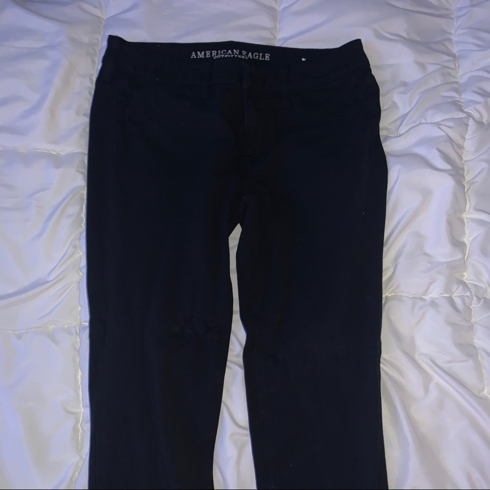 black american eagle jeans